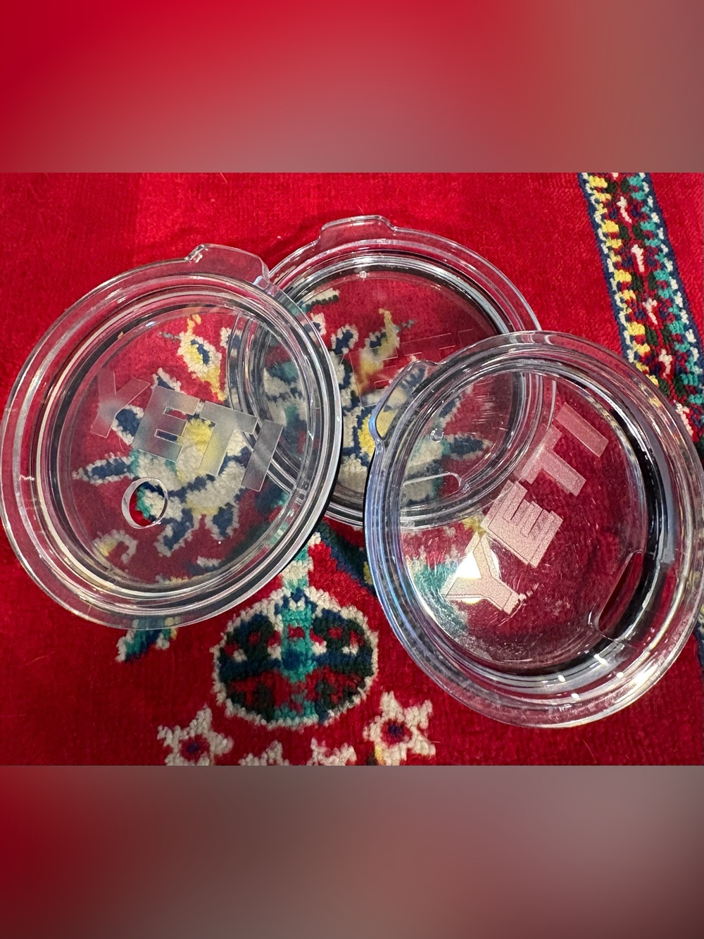 Yeti Clear Replacement Tumbler Lids - Transparent